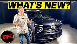Surprise! 2025 Chevy Suburban Revealed with Some HUGE New Updates