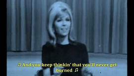 Nancy Sinatra These Boots Are Made For Walking Lyrics