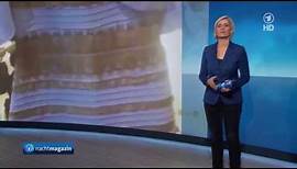 Welche Farbe hat dieses Kleid? #TheDress - ARD Nachtmagazin
