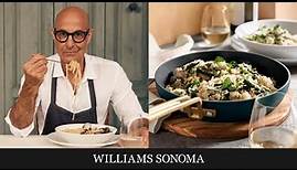 Stanley Tucci Makes Asparagus Risotto | Tucci™ by GreenPan™ Exclusively at Williams Sonoma