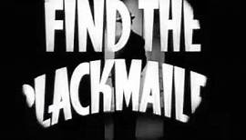 Find The Blackmailer 1943 trailer