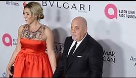 Billy Joel and Alexis Roderick Joel at Elton John AIDS Foundation in New York City