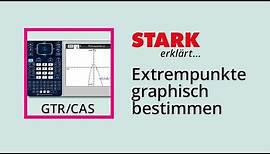 Extrempunkte graphisch bestimmen (GTR/CAS) | STARK erklärt