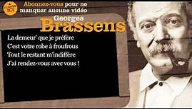 Georges Brassens - J'ai rendez vous avec vous - Paroles ( karaoké)