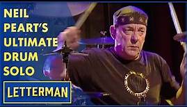Neil Peart's Ultimate Drum Solo | Letterman
