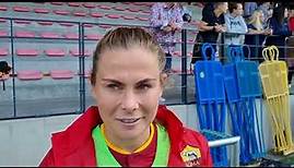Emilie Haavi after Standard AS Roma on 06.08.2022