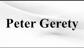 Peter Gerety
