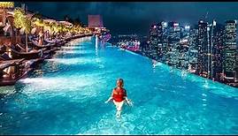 Marina Bay Sands Luxury Hotel Singapore (Full Tour in 4k)