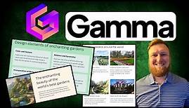 Gamma App Review: Use AI to Create Unbelievable Presentations!