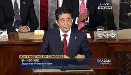 Japanese Prime Minister Address to Joint Meeting of Congress