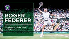 34 Minutes of Roger Federer's Best Points at Wimbledon