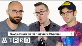 Vsauce Answers the 100 Most Googled Questions | WIRED