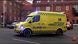 European ambulances: compilation from 7 countries