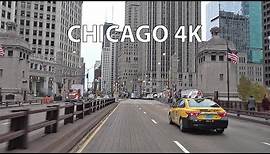 Driving into Downtown Chicago - Morning Drive - Chicago 4K