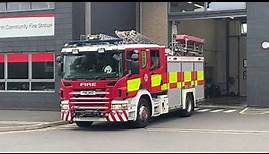 Cudworth Pump Turnout - South Yorkshire Fire & Rescue