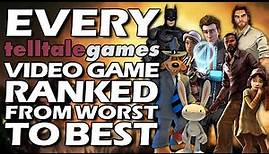 Every Telltale Games Video Game Ranked From WORST to BEST