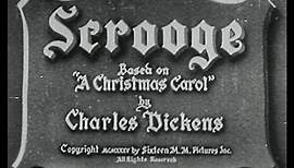 SCROOGE (1935) - Full Movie - Captioned