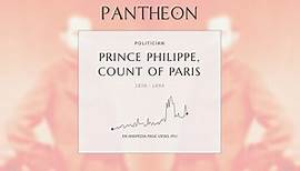 Prince Philippe, Count of Paris Biography - French royal; pretender to the French throne (1848–94).