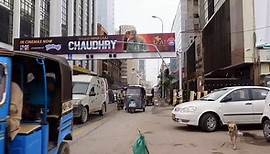 I.I. Chundrigar (Ibrahim Ismail Chundrigar) Road Walk - Karachi - Pakistan Street View