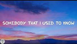 Gotye - Somebody That I Used To Know (Lyric Video)