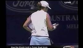 Monica Seles vs Miroslava Vavrinec 2001 AO Highlights