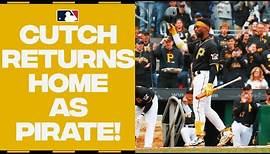 PITTSBURGH LOVES CUTCH! Andrew McCutchen returns home to Pittsburgh as a member of the Pirates!