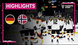 Deutschland - Norwegen | IIHF U20 Eishockey-WM | MAGENTA SPORT