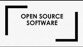 Open Source Software einfach und kurz erklärt
