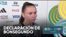 Florencia Bonsegundo - Argentina 2-2 Sudáfrica - Mundial de Fútbol Australia - Nueva Zelanda 2023