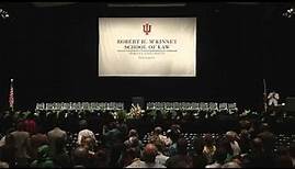 IU McKinney School of Law Commencement, May 2015