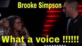 Brooke Simpson Aims To Slay The Judges Singing 'Stone Cold' - The Voice usa 2017 Blind Auditions