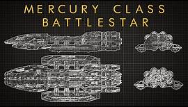 Battlestar Galactica: Mercury Class Battlestar - Ship Breakdown
