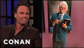 Walton Goggins Had A "Dick Double" On "Righteous Gemstones" | CONAN on TBS