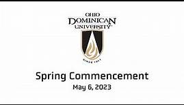 Ohio Dominican University 2023 Spring Commencement
