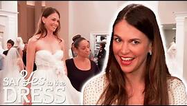 Sutton Fosters' Friend Says She Looks Like A Napkin In Her Dream Dress | Say Yes To The Dress