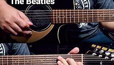 Let It Be - The Beatles 1970 (Easy Guitar Chords Tutorial with Lyrics)