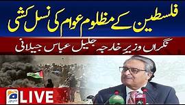 LIVE : Foreign Minister Jalil abbas jilani press conference : GEO NEWS