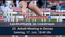 Leichtathletik im Livestream: 25. Anhalt-Meeting in Dessau | Sport im Osten | MDR