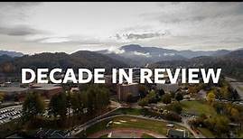 Decade in Review | Western Carolina University
