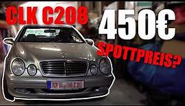 Für 450€ ein Mercedes CLK 230 C208 / W208 bei EBAY KLEINANZEIGEN gekauft? Sven van Hert dreht durch!