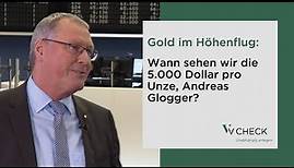Gold im Höhenflug: Wann sehen wir die 5.000 Dollar pro Unze, Andreas Glogger?