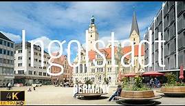 Ingolstadt, Germany 🇩🇪 Walking Tour 2023 | 4K 60fps HDR |