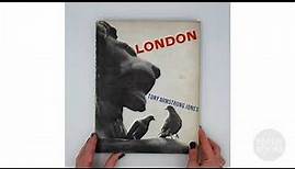 LONDON, Tony Armstrong-Jones (Lord Snowdon), 1958, First Edition