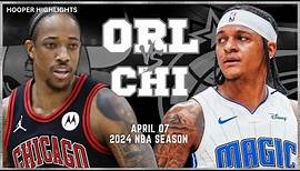 Orlando Magic vs Chicago Bulls Full Game Highlights | Apr 7 | 2024 NBA Season