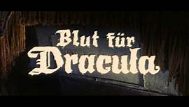 BLUT FÜR DRACULA (1966) - Deutscher Trailer