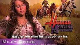 Hannah Montana - Interview mit Miley
