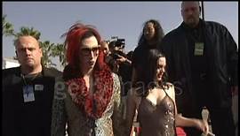 Marilyn Manson & Rose McGowan [1998 MTV Video Music Awards Red Carpet]