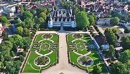Schloßpark - Paderborn-Schloss Neuhaus - Luftaufnahme