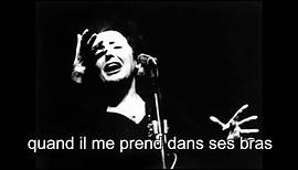 Edith Piaf / La vie en rose (1946) *With lyrics*