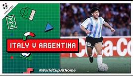 Italy 1-1 Argentina (3-4 PSO) | Extended Highlights | 1990 FIFA World Cup